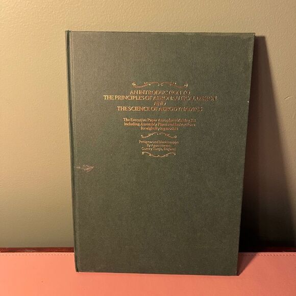 An Introduction to Principles of Aeronautical Design BOOK 1977 Areodynamics - Picture 1 of 10